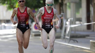 FETRI/ Susana Rodríguez et son guide à Pontevedra