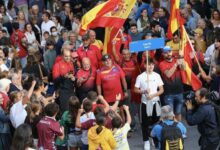 FETRI/ Spanish age groups in the parade