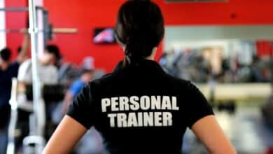 Image of a personal trainer