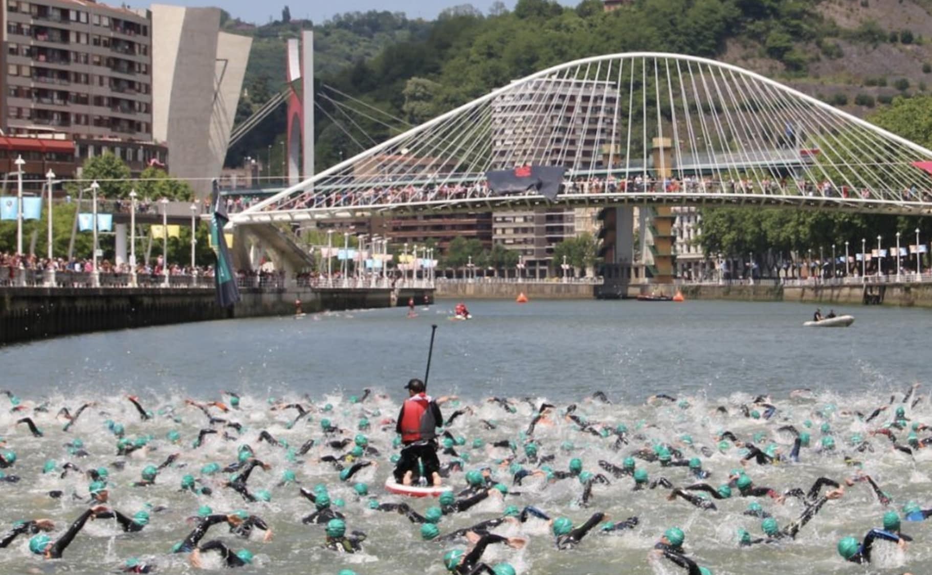 Instagram/ salida del Bilbao Triathlon