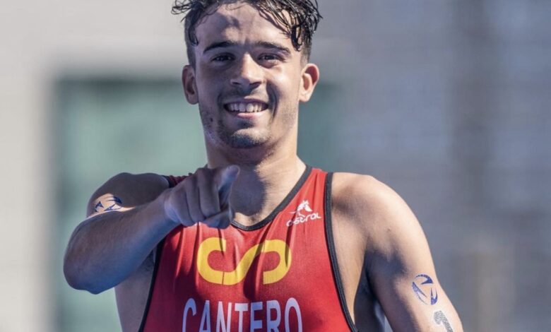 @worldtriathlon/ David Cantero a Tangeri