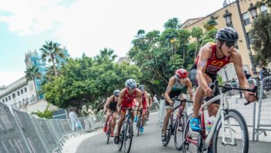 FETRI/Triathleten im Wettkampf in Ceuta