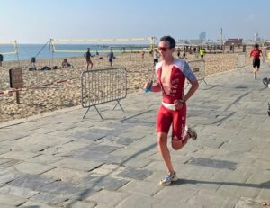 Challenge Famlly/ Alistair Brownlee corriendo en Barcelona