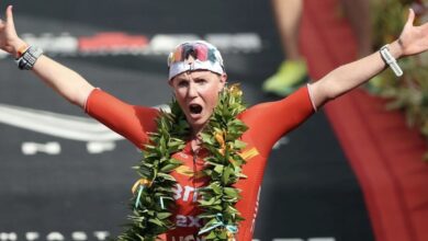 IRONMAN/Chelsea Sodaro vencendo em Kona