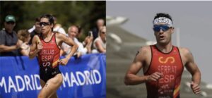 WorldTriathlon/ Miriam Casillas y Antonio Serrat