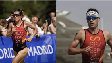 WorldTriathlon/ Miriam Casillas e Antonio Serrat