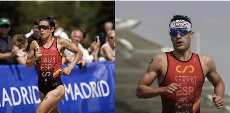 WorldTriathlon/ Miriam Casillas and Antonio Serrat