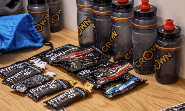 Various Crown Sport Nutrition products