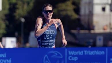 @benlumleyphoto/ Jorgense en competición World Triathlon