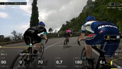 Bild des virtuellen Giro d'Italia 2023 von Bkool