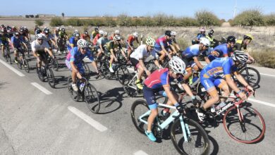 Cycling start of the Doñana Challenge 2023