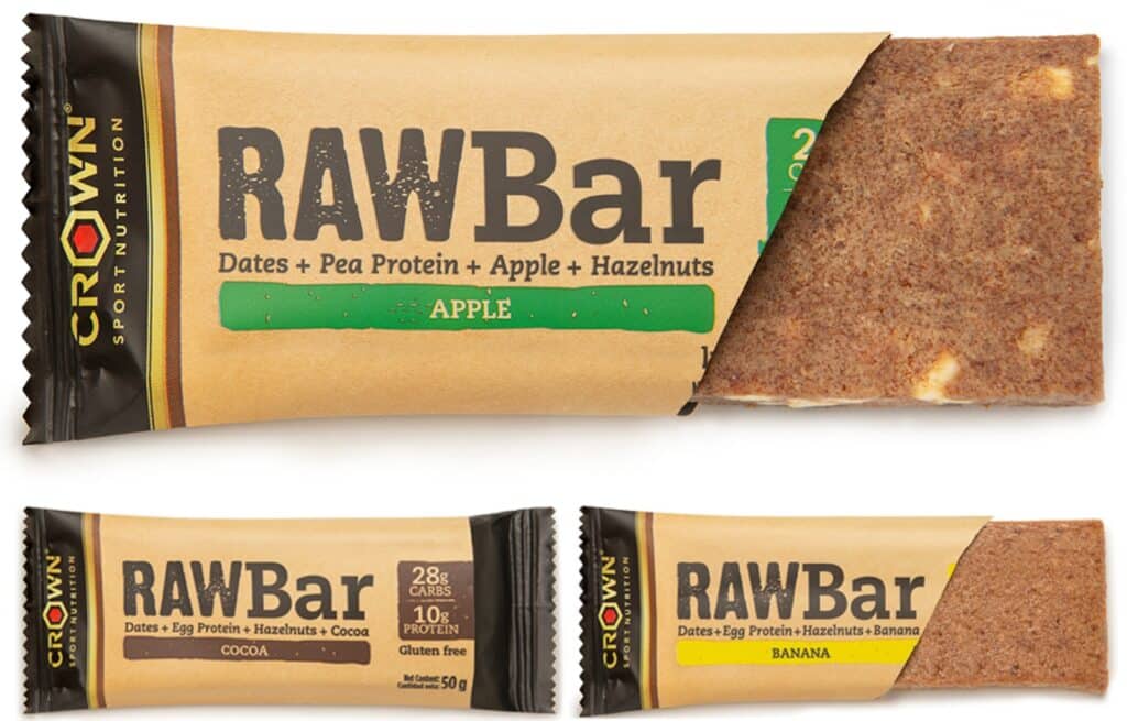 Nuevas raw bar de Crown Sport Nutrition
