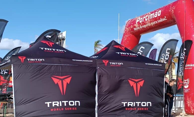 Zona arrivo TRITON Portimao