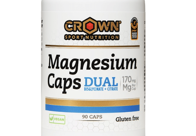 NEW MAGNESIUM CAPS DUAL FROM CROWN SPORT NUTRITION