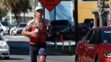 @apexphotoandvideo/ Cam Wurf in the IRONMAN Florida marathon