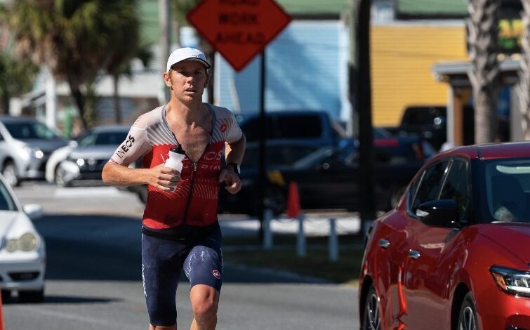 @apexphotoandvideo/ Cam Wurf in the IRONMAN Florida marathon