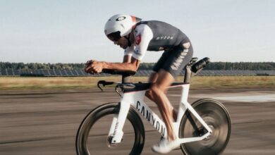 Instagram/ Jan Frodeno em sua bicicleta