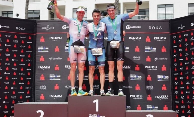 IRONMAN/ Le podium IRONMAN 70.3 Mossel Bay