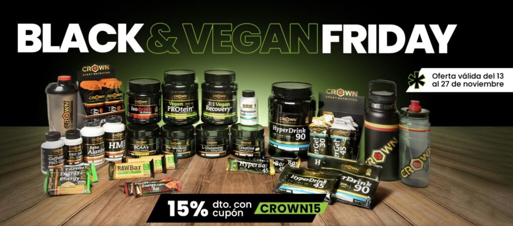 Black Friday en Crown Sport Nutrition