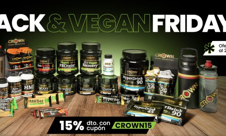 Venerdì nero da Crown Sport Nutrition