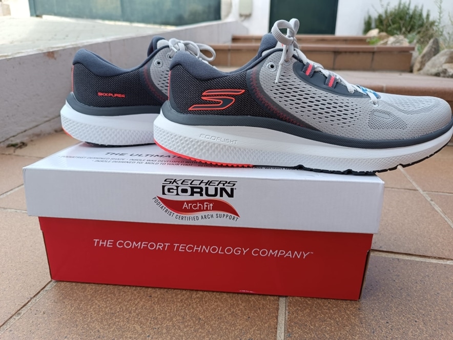 The GoRun Pure 4 from Skechers