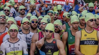 Partenza epica del Triathlon