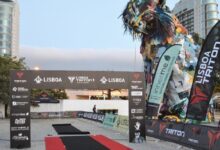 Image of the TRITON Lisbon finish line