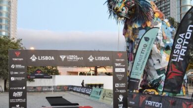 Image of the TRITON Lisbon finish line