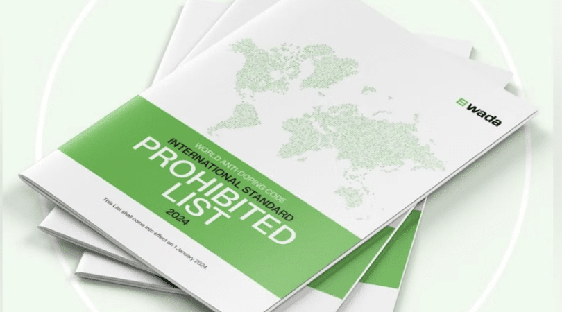 Imagen del Lista de Substancias y Métodos Prohibidos WADA