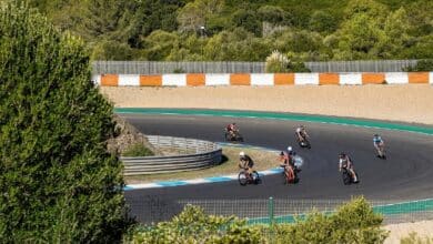 Immagine dell'IRONMAN Portugal sul circuito di Estoril F1