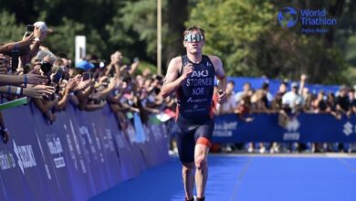 petkobeier / Casper Stornes dans les tests du monde de triathlon