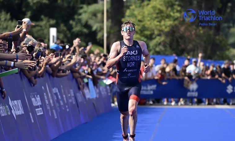 petkobeier / Casper Stornes dans les tests du monde de triathlon