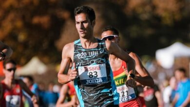 Instagram/Mario Mola en compétition de cross-country