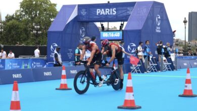 FETRI/ deux triathlètes paralympiques espagnols