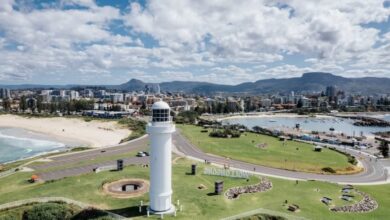 @worldtriathlon/ Immagine della città di Wollongong Australia