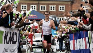 Flemming Gernyx para IRONMAN /l príncipe Frederik en el IRONMAN Copenhague