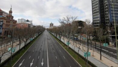 Laetus/ image of Castellana without traffic