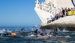 OSGA/ Imagen de la travesia Swim Challenge en Cascais