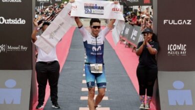 @imsouthafrica / image of Noya win at 70.3 Mossel Bay