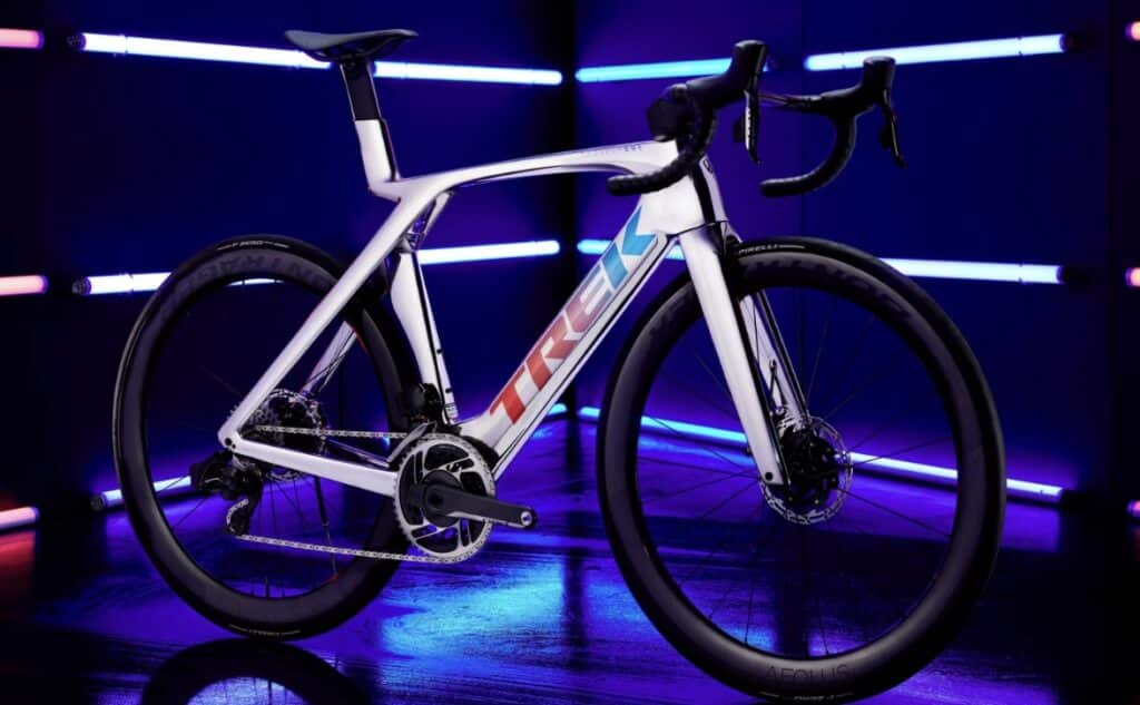 Una bicicleta Trek de alta gama