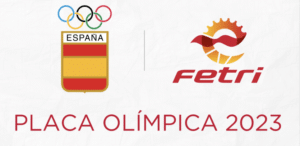 Placa olímpica para a temporada 2023 FETRI