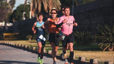 Duathletes in the Valencia Duathlon by MTRI