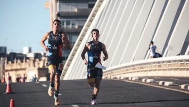 Instagram/ Image of duathletes in the València Duathlon by MTRI
