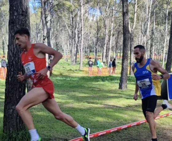 Instagram/Chente correndo no cross country nacional