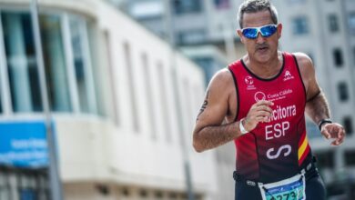 FETRI/ un triathlète espagnol Tranche d'âge