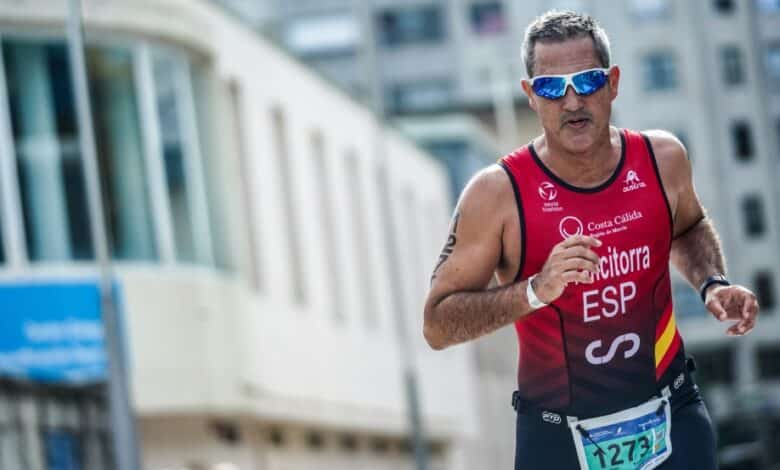 FETRI/ un triatleta spagnolo Gruppo d'età