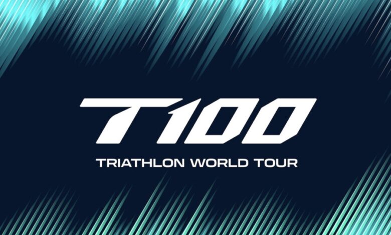Logotipo do Tour Mundial de Triatlo T100