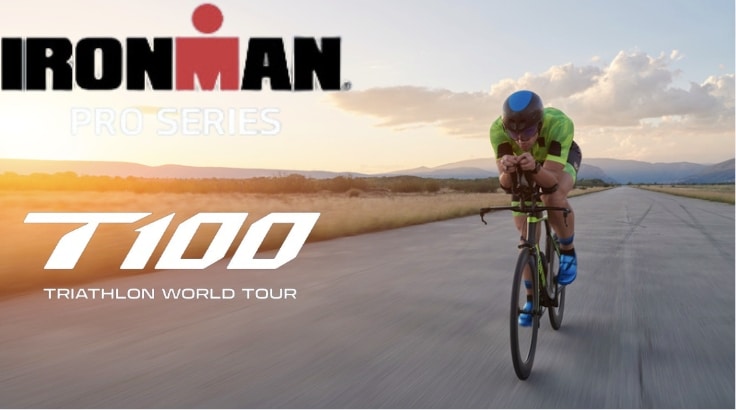 Die Überschneidung zwischen der IRONMAN Pro Series und der T100 Triathlon World Tour