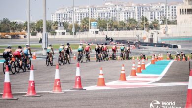 Worldtriathlon/ image of the Abu Dhabi event