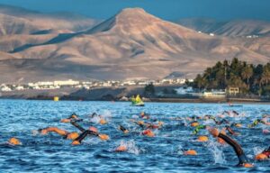 Instagram/ Imagem de natação no Ironman Lanzarote